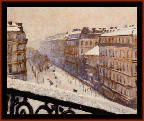 Boulevard Houssmann - Cross_Stitch_Collectibles Pattern