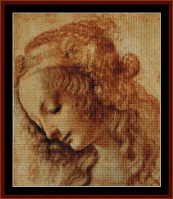 Portrait of a Woman - Cross_Stitch_Collectibles Pattern
