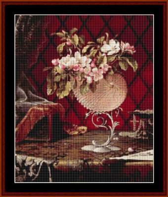 Still Life with Apple Blossoms - Cross_Stitch_Collectibles Pattern