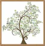 Albero Dei Dubbi - Cross Stitch Pattern