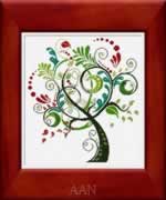 Albero Felice - Cross Stitch Pattern