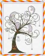 Halloween Tree - Cross Stitch Pattern