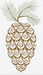 Pine Cone - Cross Stitch Pattern