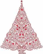 Christmas Tree 55 - Cross Stitch Pattern