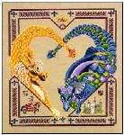 Dragon Heart - Cross Stitch Pattern