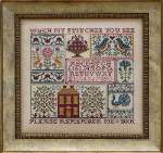A Sampling in the Square - Cross Stitch