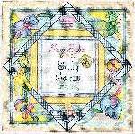 Craftdrawer Crafts: Free Birth Sampler Cross Stitch Pattern