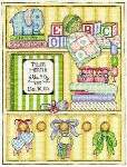 Precious Baby Birth Sampler - Cross Stitch Pattern