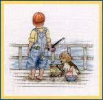 Fishing - Cross Stitch