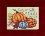 Thankful Heart - Cross Stitch Pattern