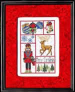 Merry Christmas - Cross Stitch Pattern