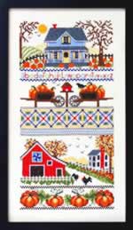 Mrs Smith Pumpkin Farm - Cross Stitch Pattern