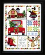 Follow the Star - Cross Stitch Pattern