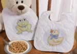 Baby Blocks Bibs - Cross Stitch Pattern