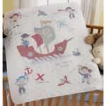 Ships Ahoy Quilt - Cross Stitch Pattern