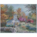 Worship in the Country - Cross Stitch Pattern