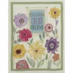 Dream Create Believe - Cross Stitch Pattern