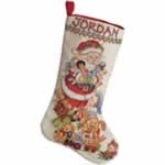 Gifts from Santa Stocking - Cross Stitch Pattern