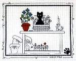 Green Paw - Cross Stitch Pattern