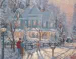 Holiday Gathering - Cross Stitch Pattern