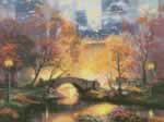 Central Park in the Fall - Cross Stitch Pattern