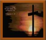 His Strength - Cross Stitch Pattern