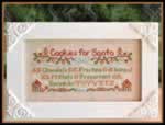 Cookies for Santa - Cross Stitch Pattern