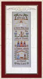 The Nativity - Cross Stitch Pattern