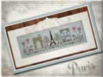 Afternoon in Paris - Cross Stitch Pattern