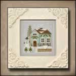 Snowman's Cottage - Cross Stitch Pattern