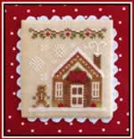 Gingerbread House 3 - Cross Stitch Pattern