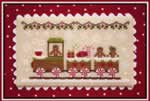 Gingerbread Train - Cross Stitch Pattern