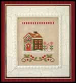 Candy Cane Cottage - Cross Stitch Pattern