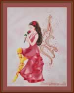 Rose Fairy - Cross Stitch 