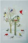 Winter Feeder - Cross Stitch Pattern