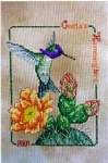 Costas Hummingbird - Cross Stitch Pattern