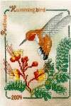 Rufous Hummingbird - Cross Stitch Pattern