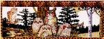 Owls - Cross Stitch Pattern