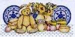 Sunflower Bear - Cross Stitch Pattern