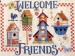 Birdhouse Welcome - Cross Stitch Pattern