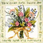 Herb Bouquet - Cross Stitch Pattern