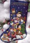 Snow Family Fun - Cross Stitch 