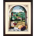 Tuscan View - Cross Stitch Pattern