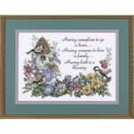 Flowery Verse - Cross Stitch Pattern