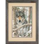 Wintry Wolf - Cross Stitch Pattern