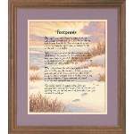 I Carried You - Cross Stitch