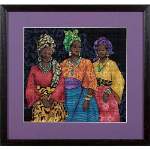 Three Yoruban Women - Cross Stitch Pattern