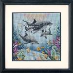 Dolphin Morning - Cross Stitch Pattern