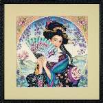 Enchanting Geisha - Cross Stitch Pattern
