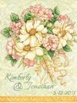 Wedding Record Bouquet - Cross Stitch Pattern